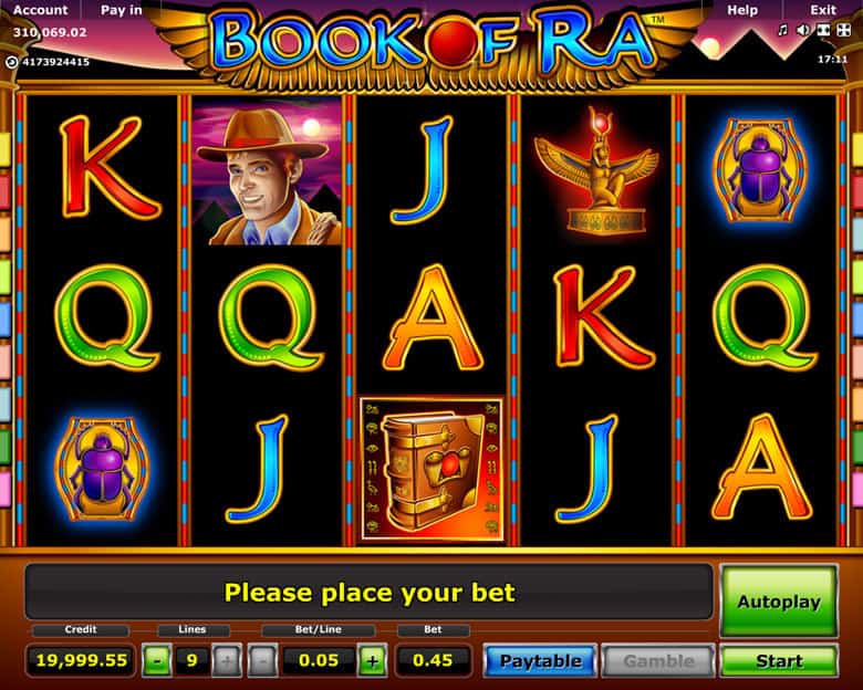 Book of Ra originale online — immagine